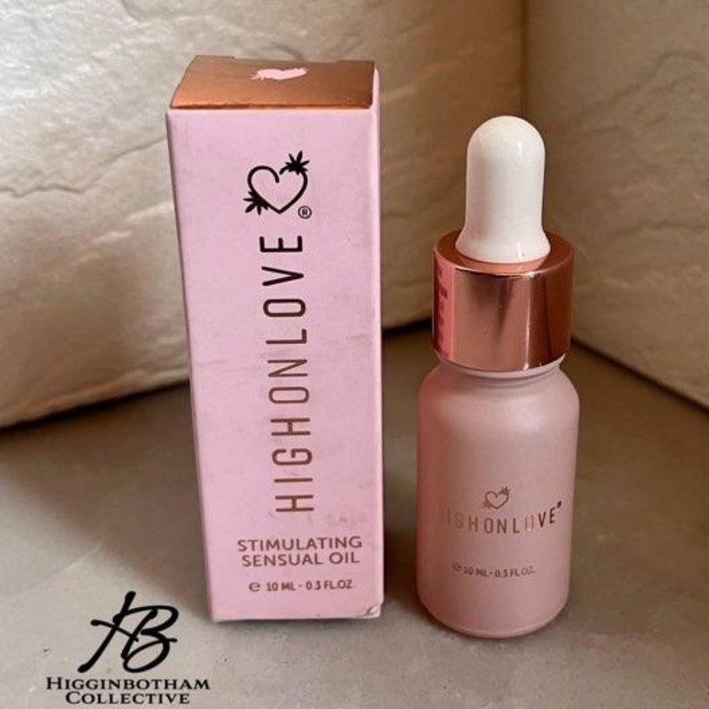 BRAND NEW HIGH ON LOVE ~ STIMULATING SENSUAL OIL ~ 0.3 OZ